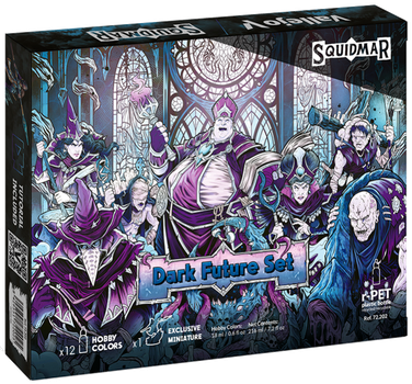 Zestaw farb Vallejo Game Color Dark Future Set by Squidmar 72202 (8429551722025)