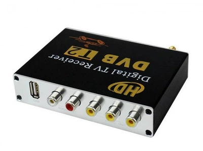 Приставка для автомобиля T2 Digital TV Receiver цифровой ресивер с пультом ДУ Черный (127-14-11554)