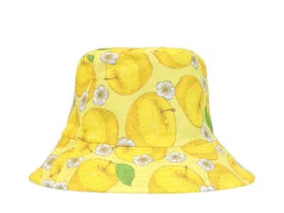 Двостороння панамка Fashion P0039-Y 56-58 Чорний Жовтий