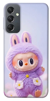 TPU чохол Demsky Labubu purple для Samsung Galaxy A24 4G