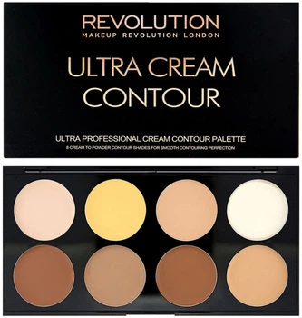 Палетка для контурингу кремова - Makeup Revolution Ultra Cream Contour Palette 13g (13g) (287519-186850)