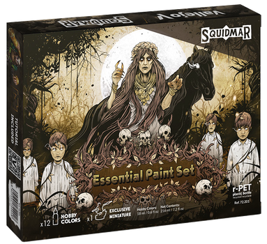 Zestaw farb Vallejo Game Color Essential Paint Set by Squidmar Miniatures 72201 (8429551722018)