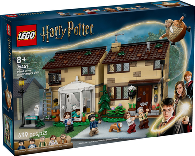 Конструктор LEGO Harry Potter Privet Drive: Візит тітки Мардж 639 елементов (76451) (5702017812892)