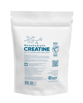 Креатин Stark Pharm Creatine 500 грамм без вкусовых добавок (23451) 