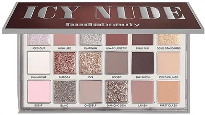 Палетка тіней для повік - Huda Beauty Icy Nude Eyeshadow Palette 16.1g (1419606-30077573)