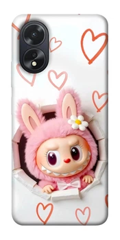 TPU чохол Demsky Labubu paper для Oppo A38