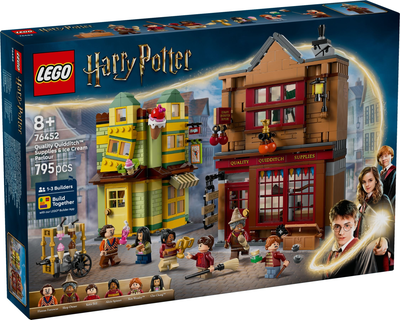 Конструктор LEGO Harry Potter Фірмове спорядження для квідичу та кафе - морозива 795 елементов (76452) (5702017812908)