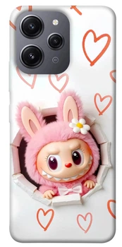 TPU чохол Demsky Labubu paper для Xiaomi Redmi 12