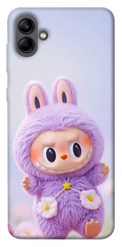 TPU чохол Demsky Labubu purple для Samsung Galaxy A04