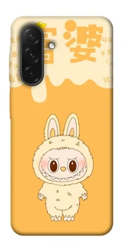 TPU чохол Demsky Yellow labubu для Samsung Galaxy A26 5G
