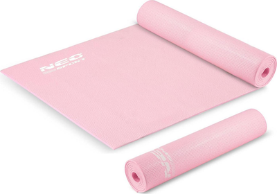 Mata do cwiczen Neo Sport 173 x 61 cm 192101 różowa (5903890606121)