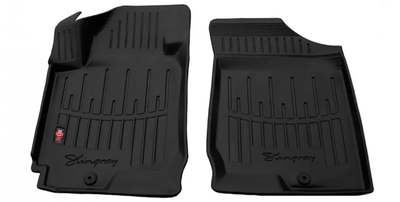 Коврики в салон Kia Ceed ED 2006-2012, с бортом, полиуретан, 2шт, Stingray, 5010012