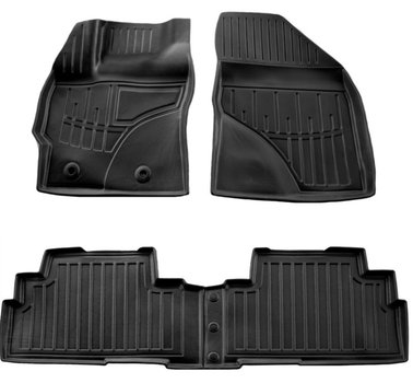 Килимки у салон Toyota Verso R20 2009-2018, з бортом, поліуретан, 4шт, Stingray, 5022394