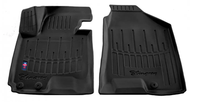 Килимки у салон Hyundai iX35/Kia Sportage SL 2010-2015, з бортом, поліуретан, 2шт, Stingray, 5009022