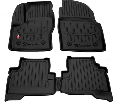 Коврики в салон Ford Kuga 2/Escape 2012-2019, с бортом, полиуретан, 5шт, Stingray, 5007015