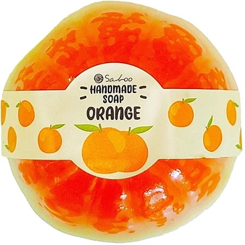 Мыло ручной работы "Апельсин" - Saboo Orange Handmade Soap 120g (1470087-33593676)