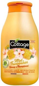 Молочко для душа "Мед и Франжипани" - Cottage Honey & Frangipani Moisturizing Shower Milk 250ml (1396653-29296383)