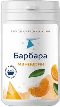 Натуральна сіль для ванн з ефірною олією мандарина - Трускавецька сіль Барбара 1000g (1271781-2116947462-2)