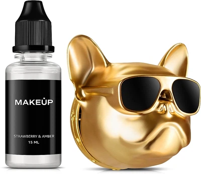 Ароматизатор для авто “Gold Bulldog” - MAKEUP 15ml (1329796-19171328)