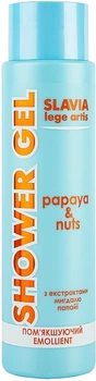 Гель для душа смягчающий "Папайя и орехи" - Аромат Slavia Lege Artis Shower Gel Papaya & Nuts Emollient 400ml (1453501-32862272)