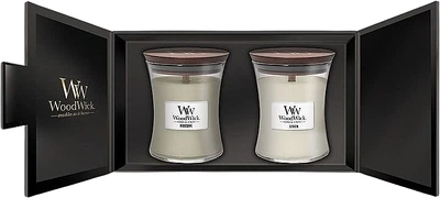 Набор - WoodWick 2 Medium Hourglass Gift Set (candle/2x275g) (1092596-98056)