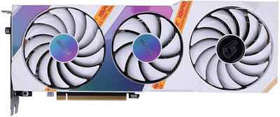 Відеокарта Colorful RTX 3060Ti 8Gb iGame Ultra W OC LHR-V (iGame GeForce RTX 3060 Ti Ultra W OC LHR-V) (GDDR6, 256 bit, PCI-E v4.0 x16) Б/в