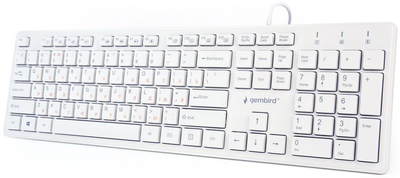 Клавиатура Gembird KB-MCH-03-W-UA Ukr White Store