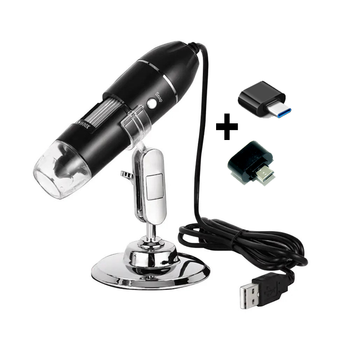 USB Микроскоп 1600X для пайки ремонта цифровой для компьютера