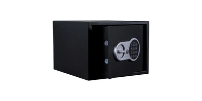 Сейф для зберігання документів Levmetal СД-310ез металевий 235x310x345 мм з електронним кодовим замком Чорний (125-119-000006545)