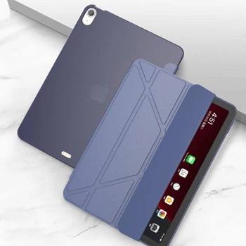 Чехол Deexe SmartCover для iPad Air 4 / 5 10.9 (2020/2022) / Air 11 M3/M2 (2025/2024) - Dark Blue