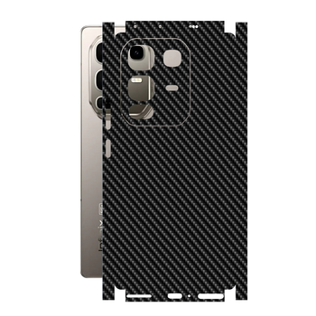 Захисна плівка StatusSKIN для Infinix Note 50 4G (X6858) Корпус Вініл Карбон чорний