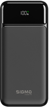 УМБ Sigma mobile X-power SI30A4QL 30000 mAh PD20W Black (4827798787311)