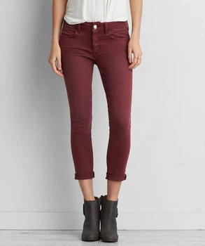 Джинси Jegging American Eagle AE4763W 6 (27/29) Малиновий