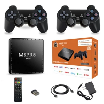 Смарт -приставка AndroidTV+Game Box M8PRO Mini 10000 игр Android 12.1 2\16Gb