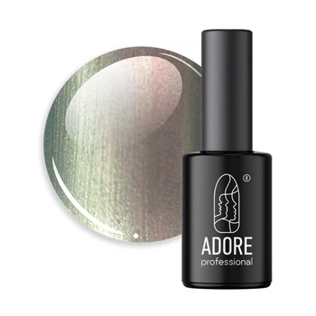 Гель-лак Adore Professional Wild Pearls W-03 с эффектом жемчужной втирки мятно-зеленый 8 мл