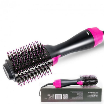 Фен Щітка гребінець 3в1 One step Hair Dryer. 1000 Вт. 3 режими випрямляч для укладання волосся стайлер з функцією іонізації