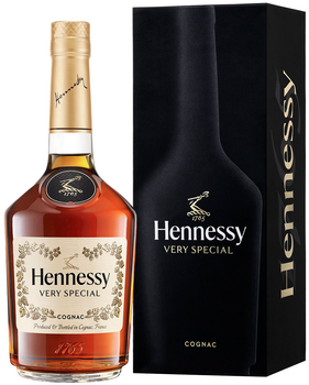 Коньяк Hennessy VS 4 года выдержки 0.7 л 40% в подарочной упаковке (3245990043317)