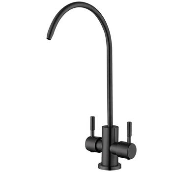 Кран для фильтрованной воды WEZER черный нержавеющая сталь EKO4S-13-BLACK