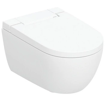 Унитаз подвесной c функцией биде белый GEBERIT AquaClean Alba с сиденьем с микролифтом 146.350.01.1