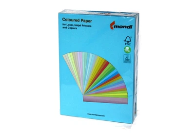 Папір кольоровий 160г/м, А4 інтенсивний світло-синій 250арк. Mondi Coloured AB48