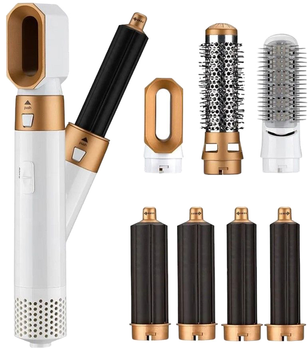Фен стайлер с кейсом 5в1 Hot Air Styler WHITE