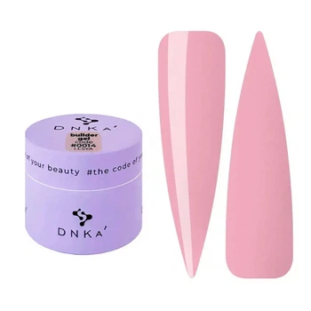 Гель для моделирования DNKa Builder Gel Powerful Women 0014 Lesya теплый телесно-розовый 15 мл