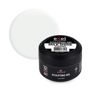 Гель моделирующий Atica eXeL Sculpting Gel Milk Shine Shimmer 30 мл