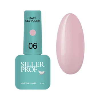 Гель-лак однофазний Siller Professional Easy Gel 06 світлий фіолетовий 8 мл