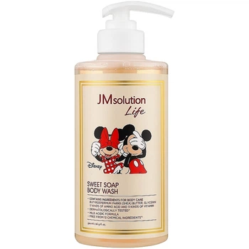 Гель для душа с ароматом мускуса и мака. JM Solution Life Disney Sweet Soap Body Wash 500 мл (8809852546351)