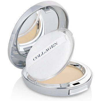 Пудра с коллагеном со сменным блоком для лица Enough Collagen 3 in 1 Whitening Moisture Two Way Cake SPF28 21 (8809780652103)
