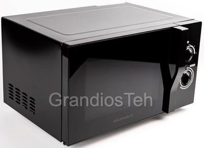 Микроволновая печка Grunhelm 23-MX-723-B, 800 Вт, микроволновка объемом 23 л, кухонная печь