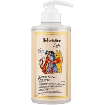 Гель для душа с ароматом тропических фруктов. JM Solution Life Disney Tropical Soda Body Wash 500 мл (8809852546603)