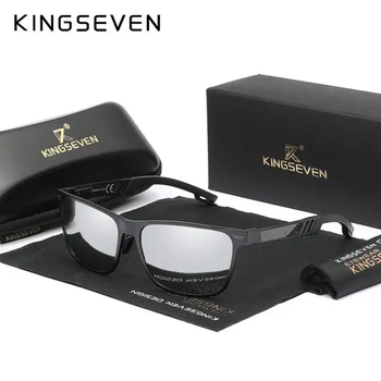 Поляризаційні сонцезахисні окуляри KINGSEVEN N753 Black Silver