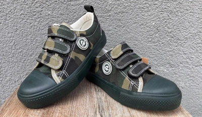 Дитячі кеди для хлопчика American Club Soldier khaki 36 р, хакі